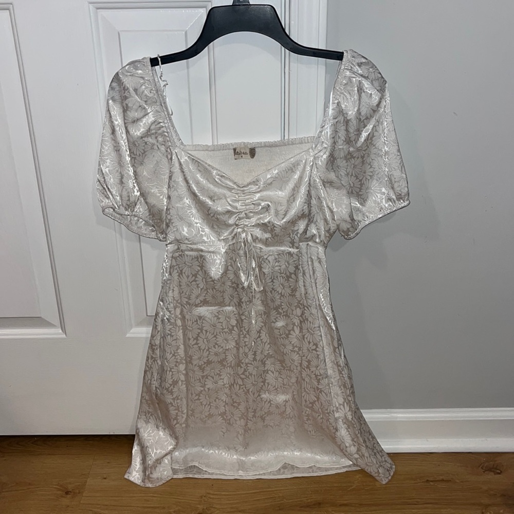 Altar’d State White Floral Dress